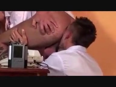 Hot abs on office fuckers