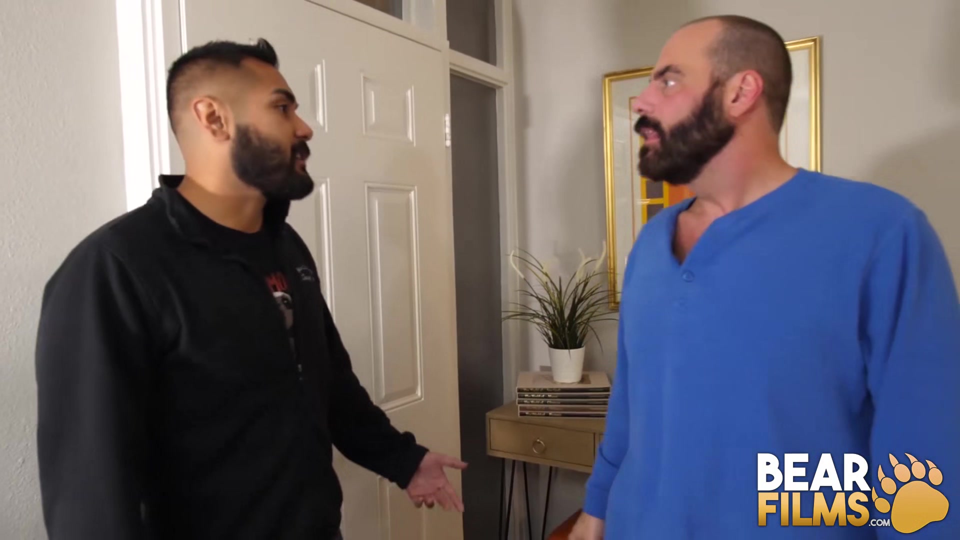 BEARFILMS Hairy Bears Steve Sommers And Avi Strider Bareback