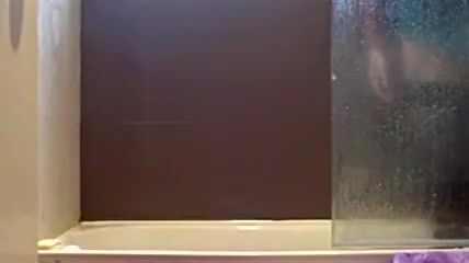 JORGINA - BLUE LINGERIE IN SHOWER 2