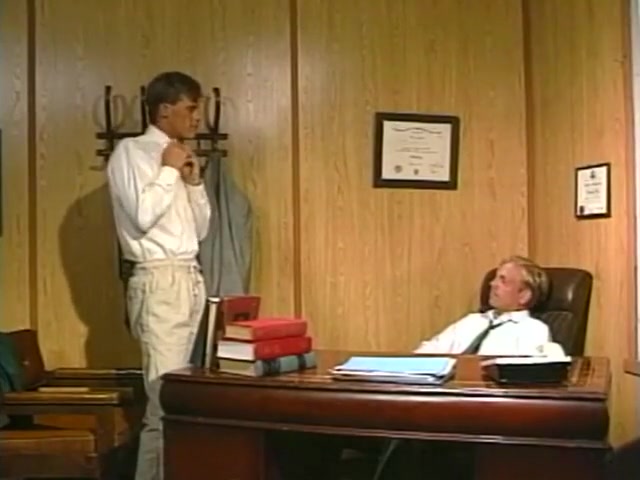 Hot gay men fucking in the office
