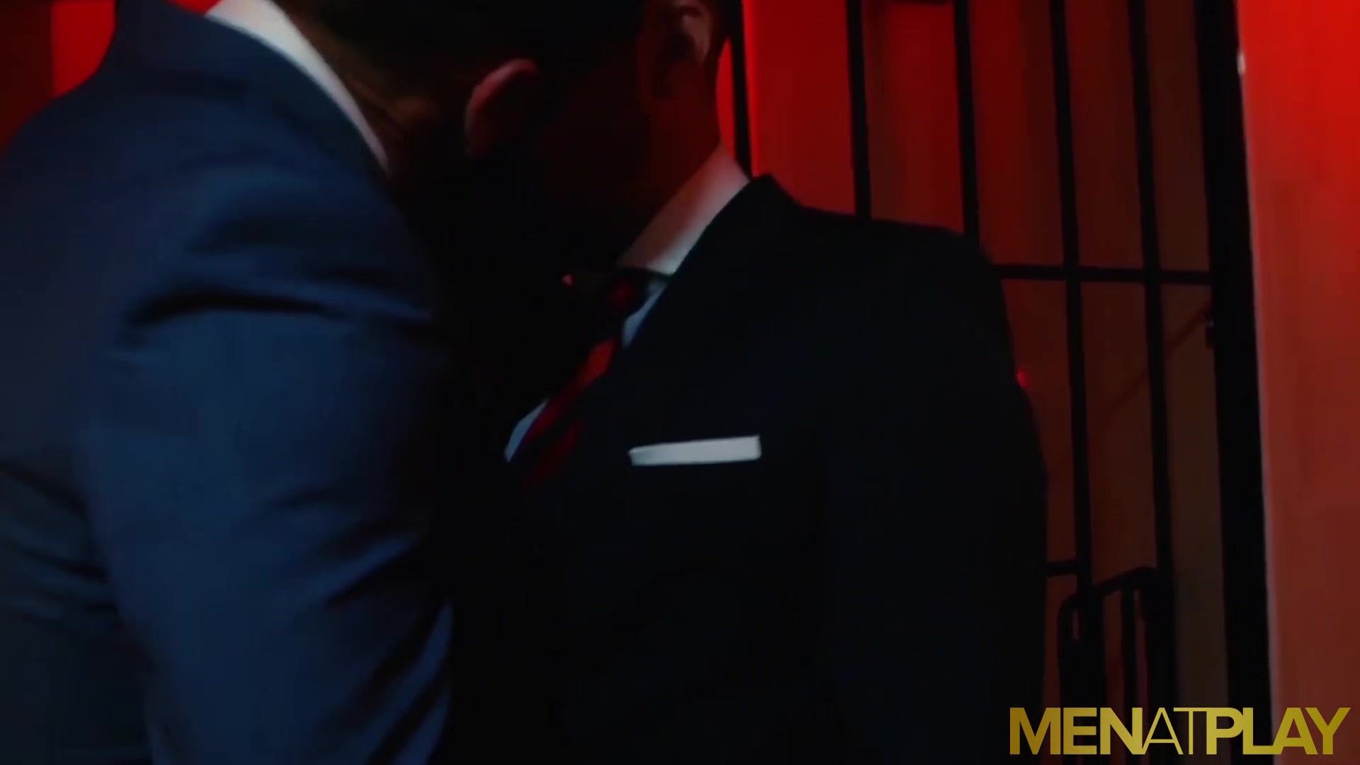 MENATPLAY Deviant Suited Man Cristian Sam Breeds Robbie Rojo