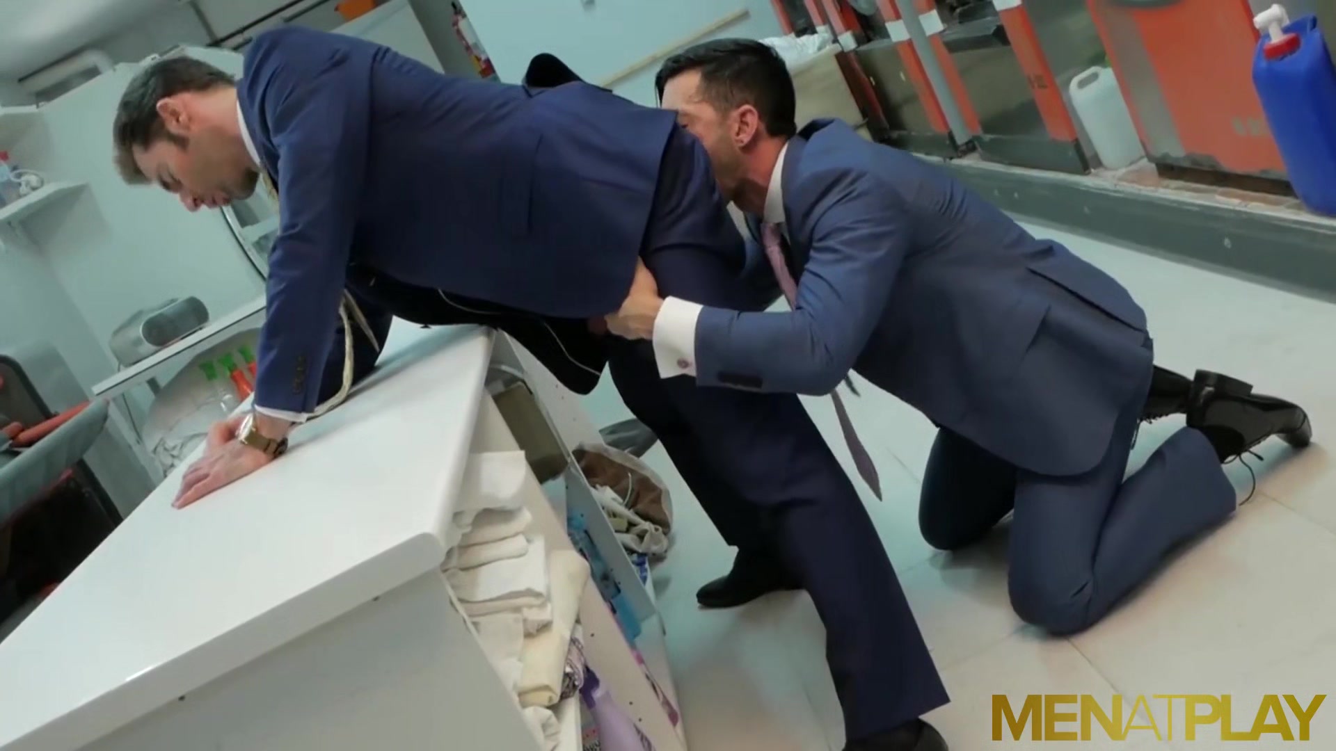 MENATPLAY Suited Andy Star And Dario Beck Anal Fuck Hardcore