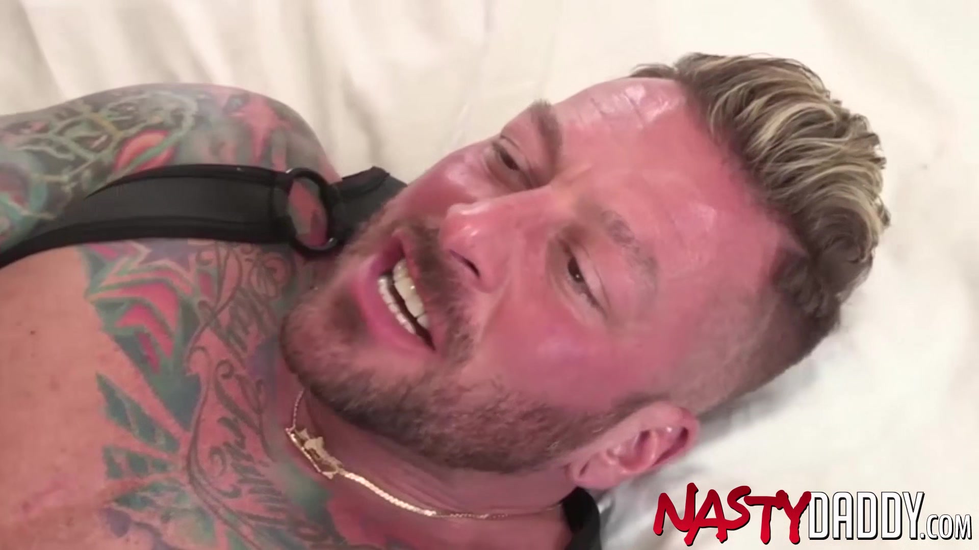 NASTYDADDY Inked Gays Dolf Dietrich And Hugh Hunter Bareback