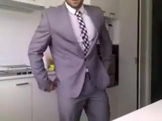 Aussie showering and dressing
