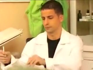 The doctor stick it up the ass