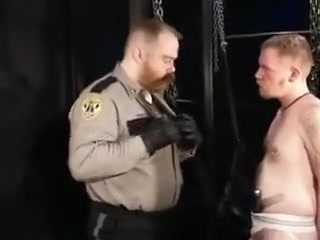 Bear Police Officers Master and fetish