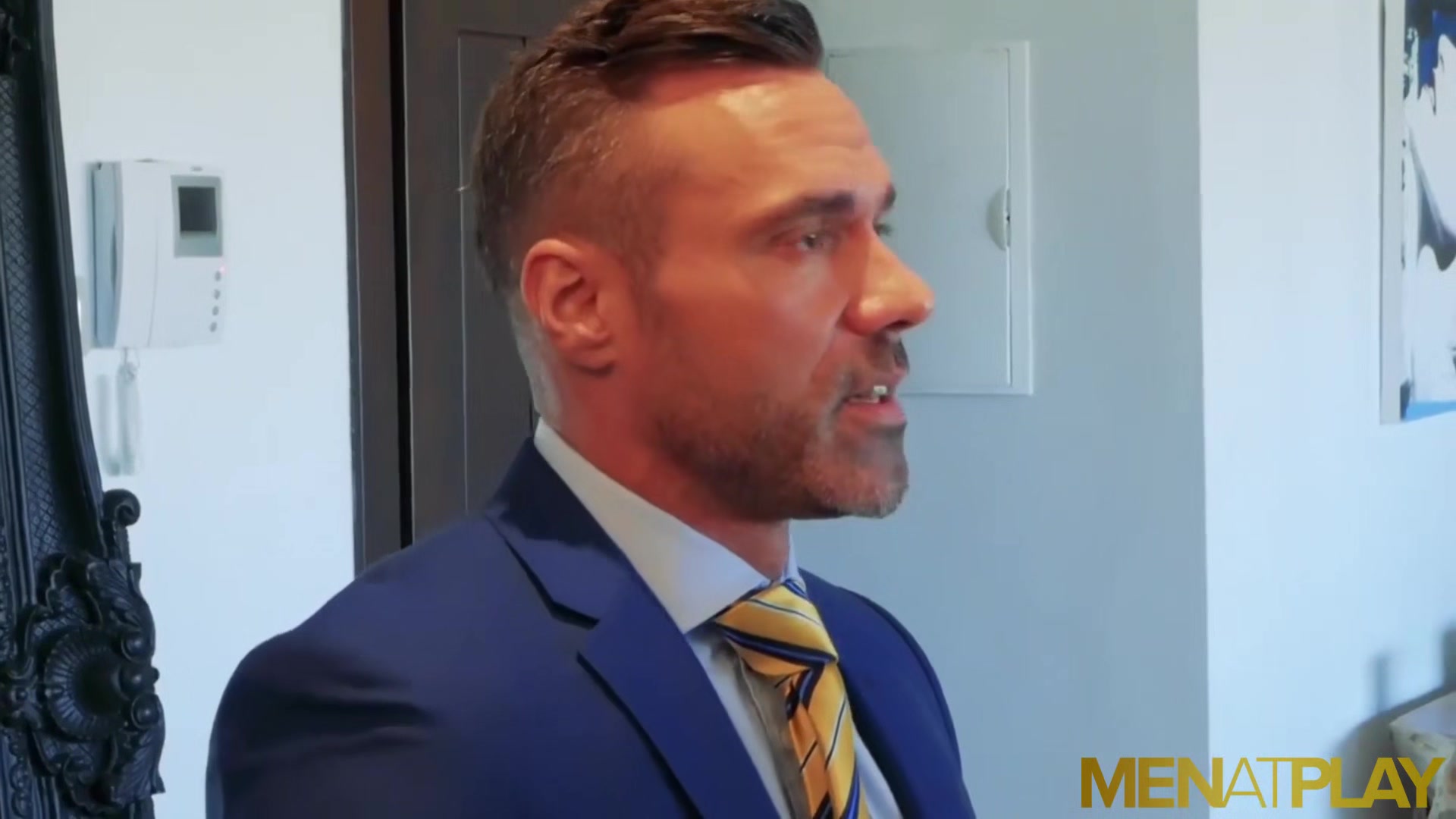 MENATPLAY Ripped Manuel Skye Anal Fucks Suited Seth Santoro