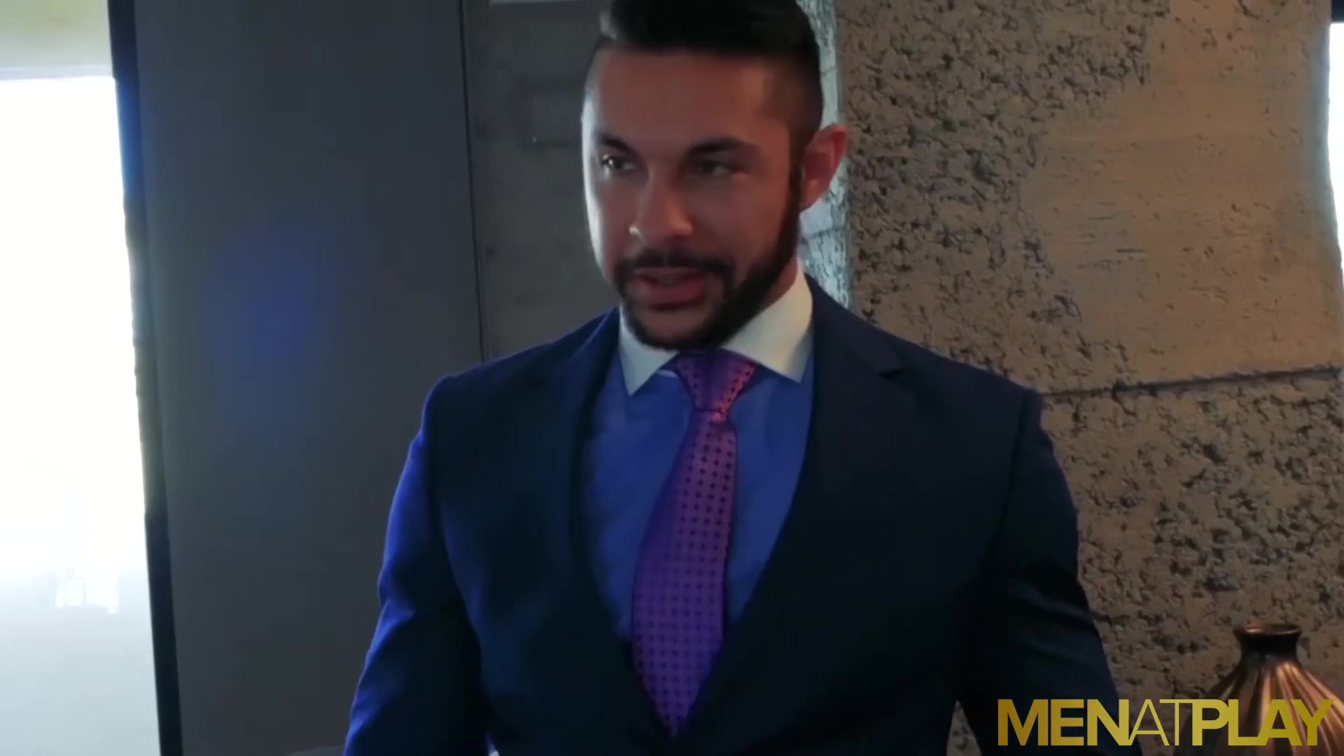 MENATPLAY Ripped Manuel Skye Anal Fucks Suited Seth Santoro