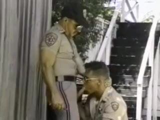 Sucking a Police Officer