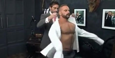 Hot office guys obsessed by each other
