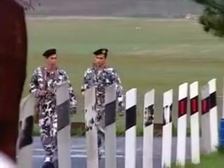 Army guys in a group sex action