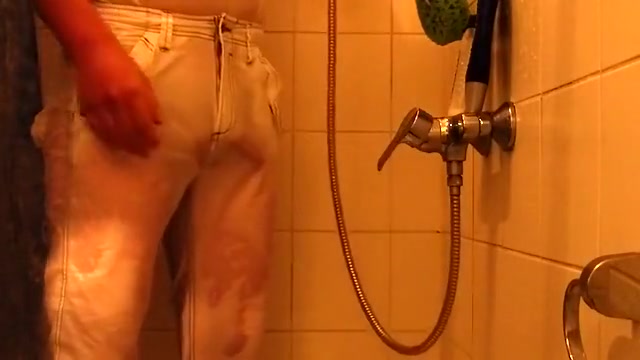 Quick shower stroke white garments