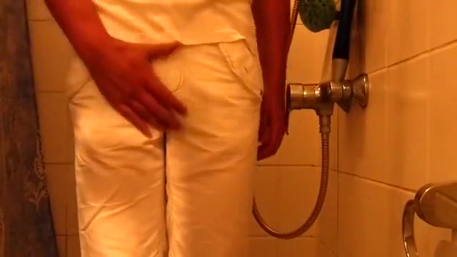 Quick shower stroke white garments