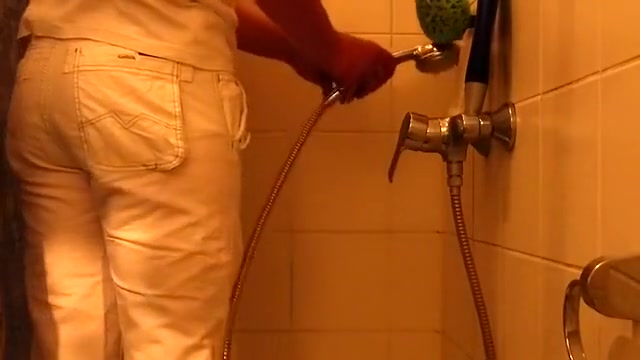 Quick shower stroke white garments