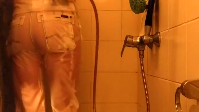 Quick shower stroke white garments