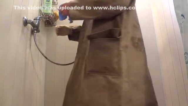 Raincoat in shower