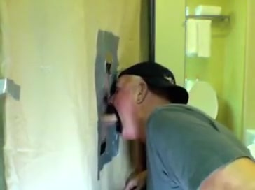 Gloryhole 1St Time Cums For The One And The Other Holes
