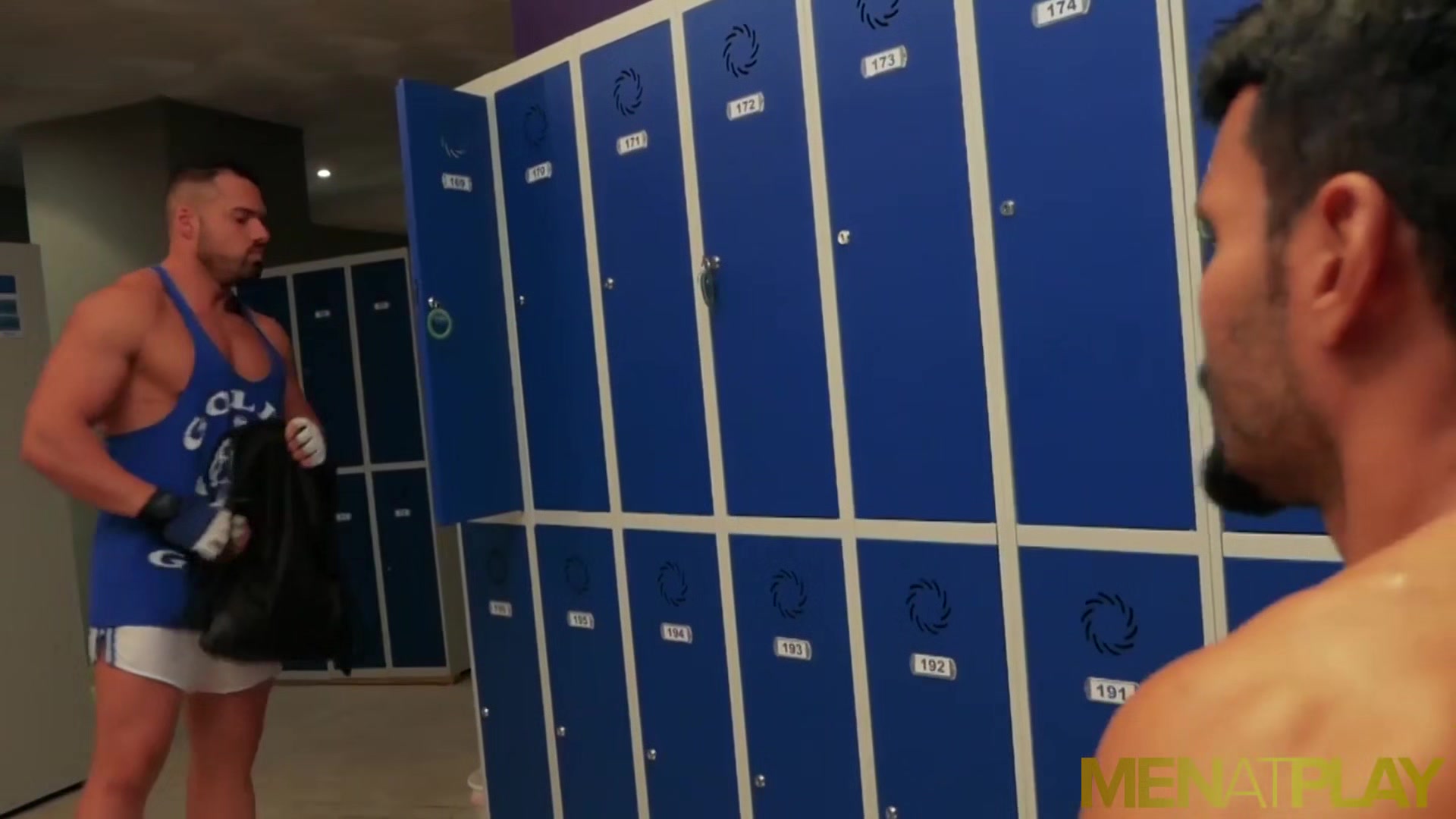 MENATPLAY Gabriel Lunna And Jean Franko Fuck In Lockeroom