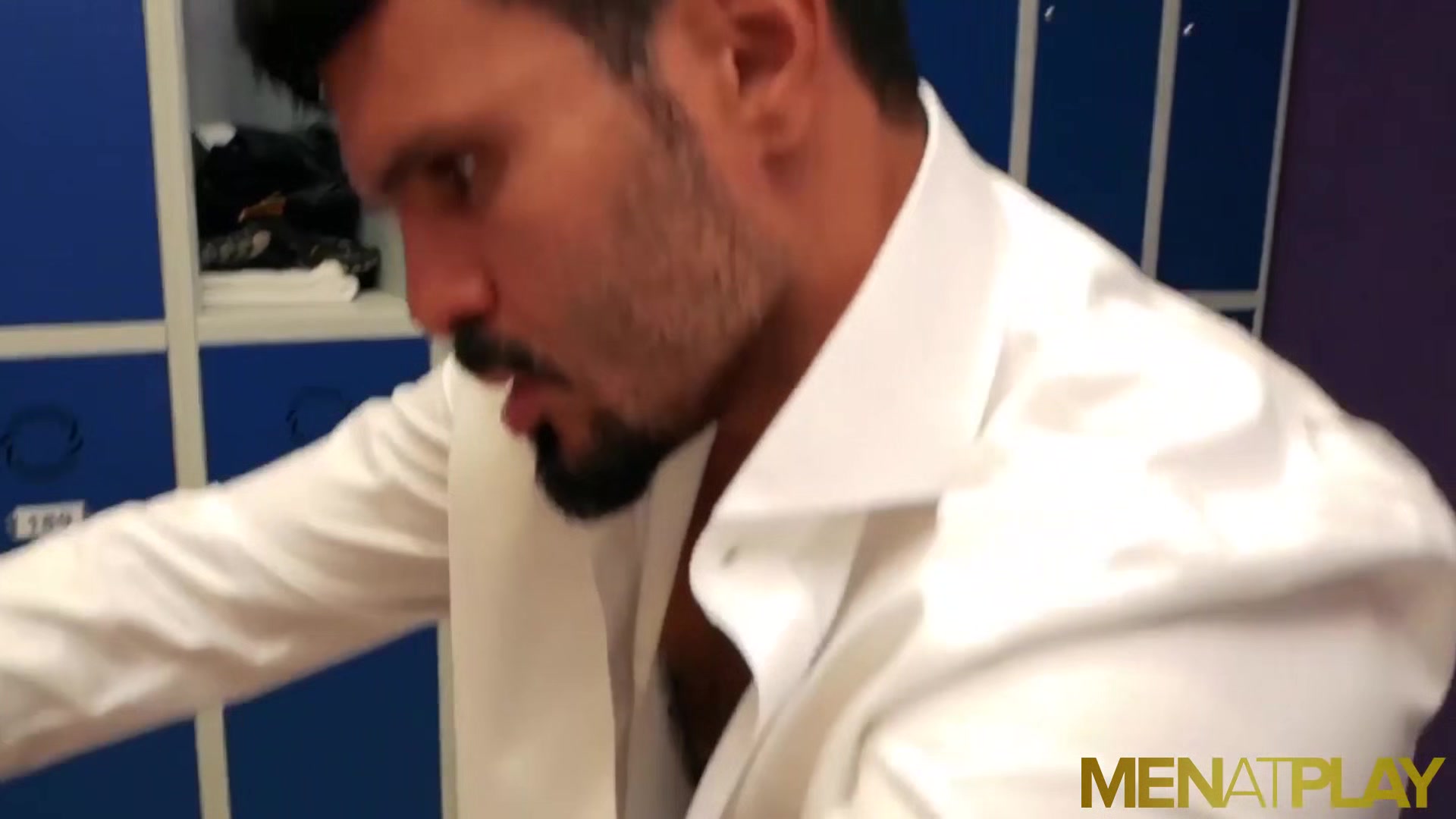 MENATPLAY Gabriel Lunna And Jean Franko Fuck In Lockeroom