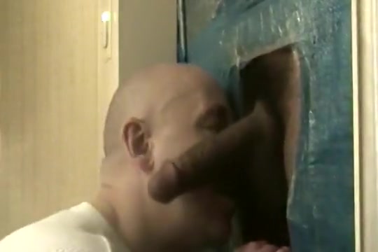 gloryhole cocksuck a large chubby darksome shlong