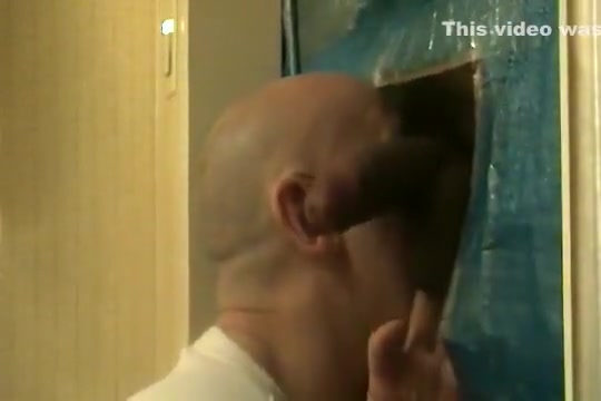 gloryhole cocksuck a large chubby darksome shlong
