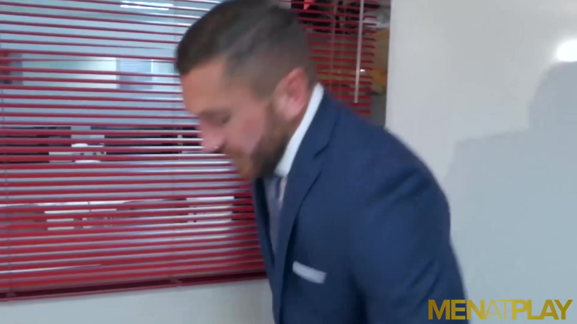 MENATPLAY Suited Gay Emir Boscattoo Seduces Hugo Castellano