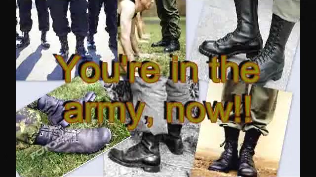 In the army