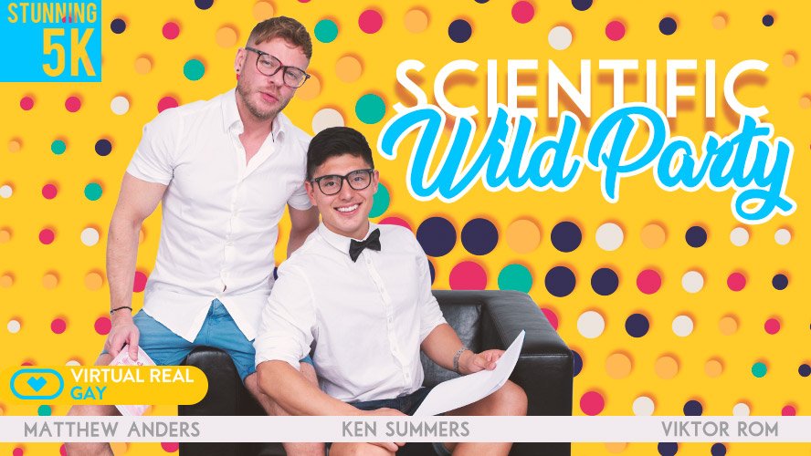 Scientific wild party - VirtualRealGay