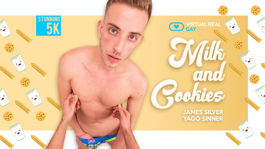 Milk and cookies - VirtualRealGay