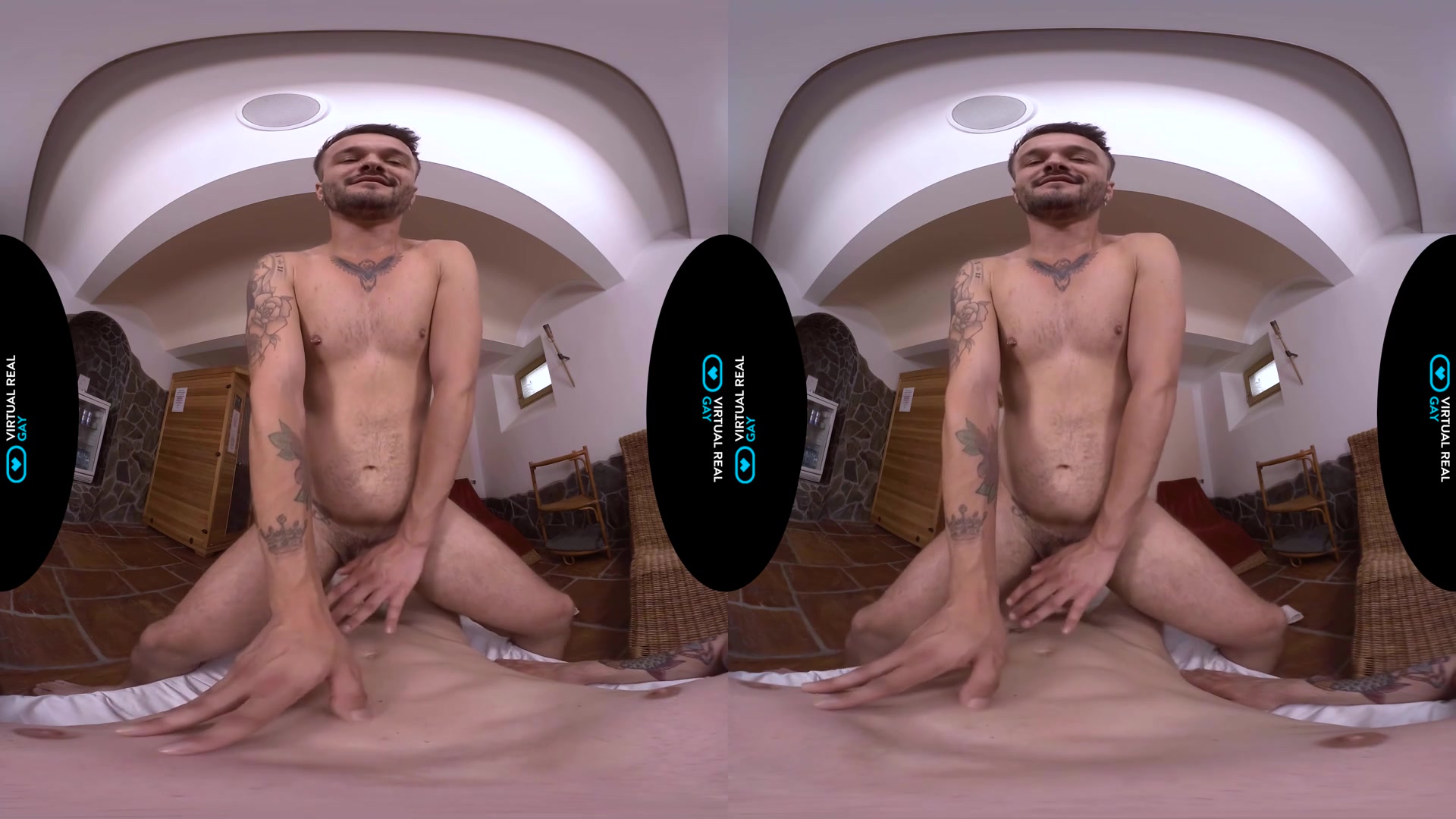 Steamy Sauna - VirtualRealGay