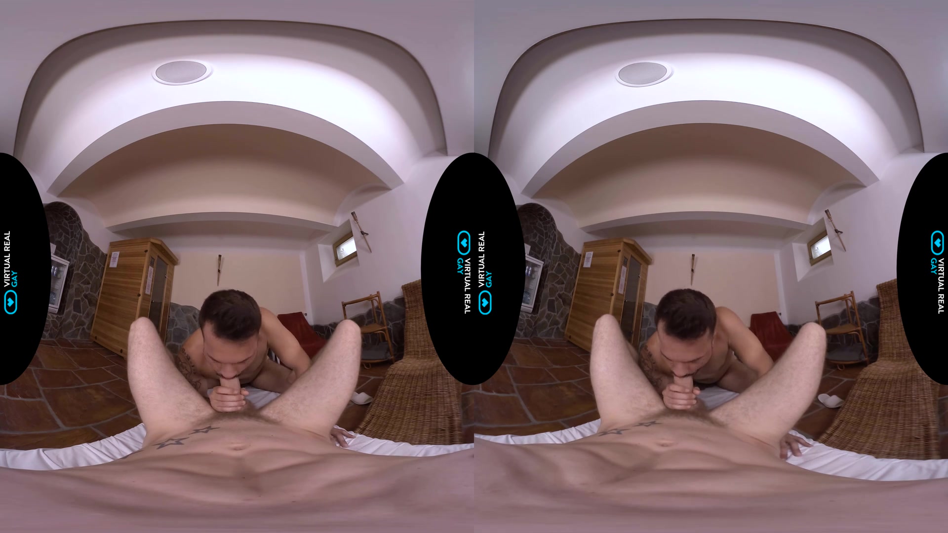 Steamy Sauna - VirtualRealGay