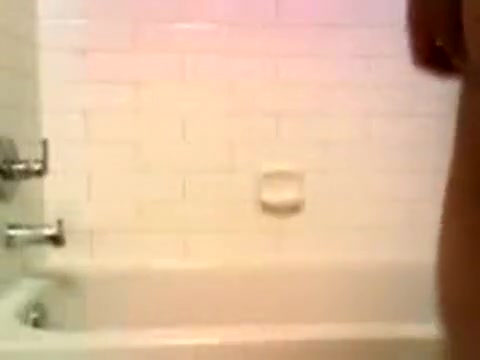 me showering/jerking