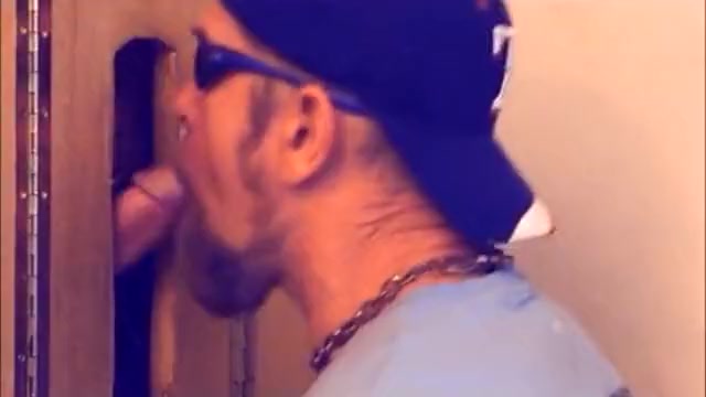 Gloryhole- 3 Large Hard Schlongs Share the Aperture ( two)
