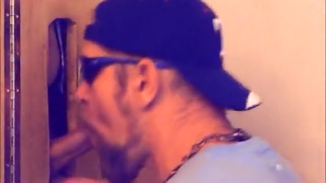 Gloryhole- 3 Large Hard Schlongs Share the Aperture ( two)