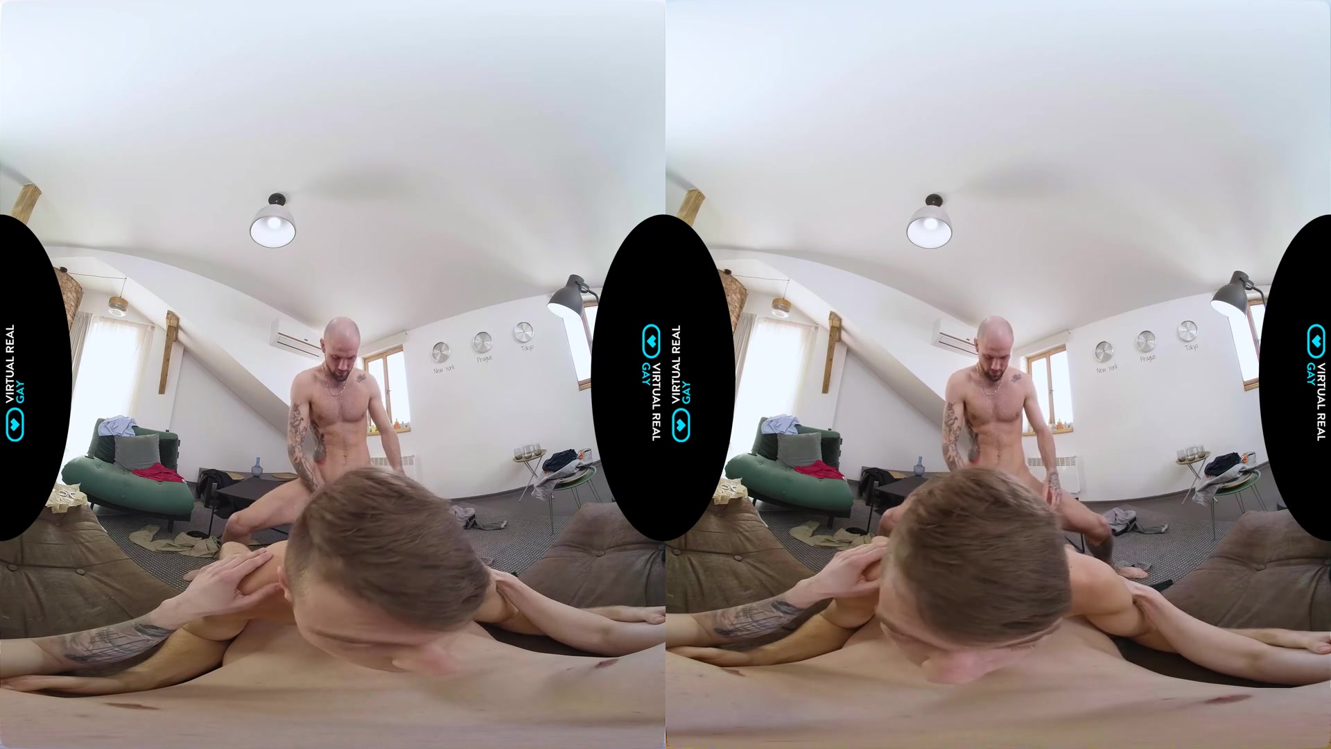 Getting Step daddy a Cock Ring - VirtualRealGay