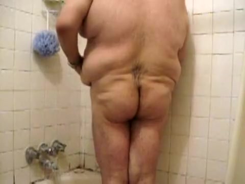 Taking shower