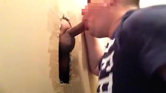 Gloryhole engulf overweight uncut Mexi knob