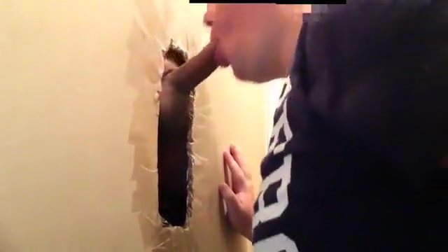 Gloryhole engulf overweight uncut Mexi knob