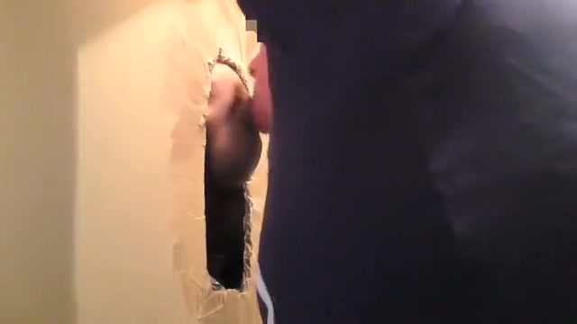 Gloryhole engulf overweight uncut Mexi knob