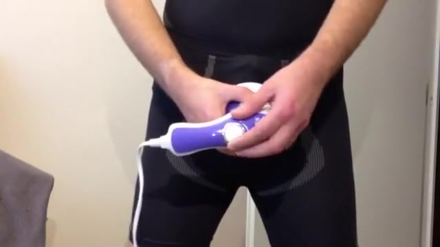 Cum throughout compression jammers by massager