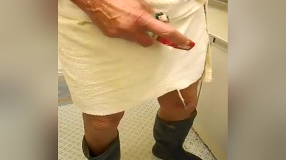 nlboots - just left the shower (rubber boots also)