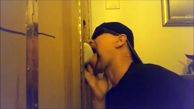 Gloryhole- White Briefs on My Nighttime Regular Sexy Buddy
