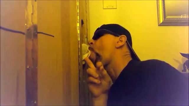 Gloryhole- White Briefs on My Nighttime Regular Sexy Buddy
