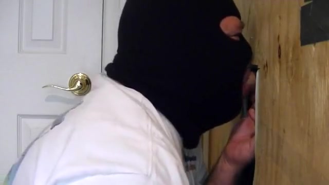 Gloryhole Tattoo guys cums Twice!!