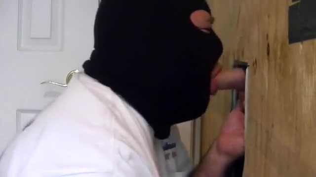 Gloryhole Tattoo guys cums Twice!!
