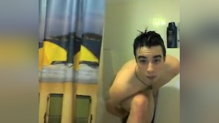 Shower on web camera