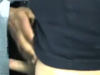 gloryhole suck uncut black cock