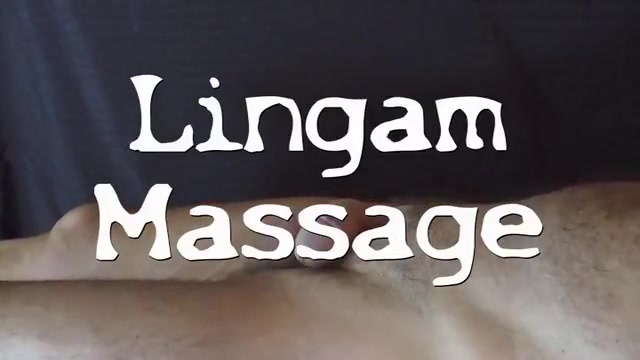 Lingam Massage