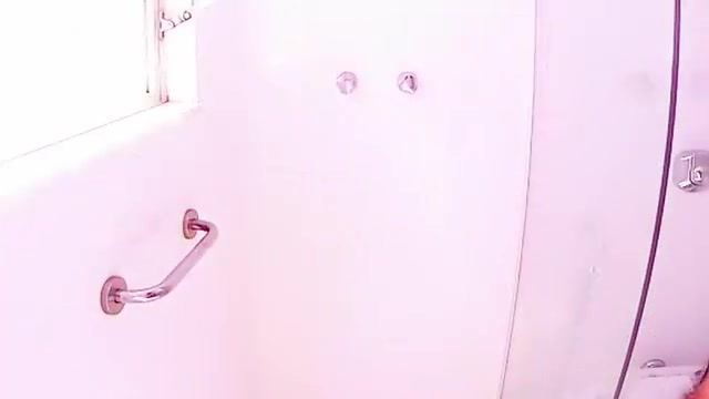 Taking a shower and cum