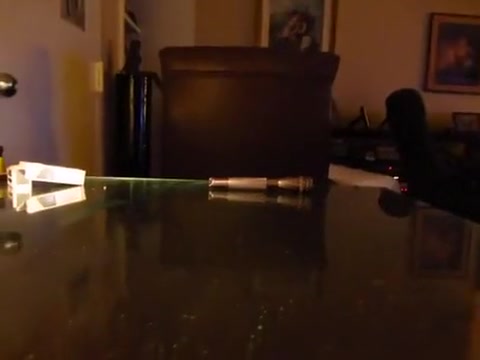 Prostate massage with my mag lite flash light, piss